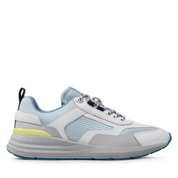 

Снікерcи Tommy Hilfiger Feminnie Material Mix Runner FW0FW06593 Breezy Blue C1O, Білий