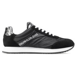

Снікерcи Calvin Klein Jeans Jerrold B4S0717 Black/Silver, Чорний