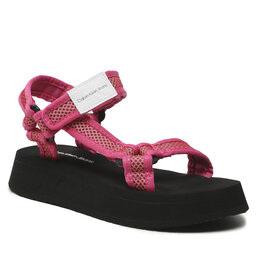 Calvin Klein Jeans Σανδάλια Calvin Klein Jeans Prefresato Sandal Webbing Mesh YW0YW00969 Raspberry Sorbet 0J0