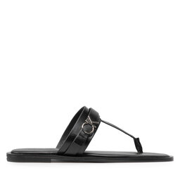 

В'єтнамки Calvin Klein Almond Flat Tp Slide W/Hdw HW0HW00829 Ck Black BAX, Чорний
