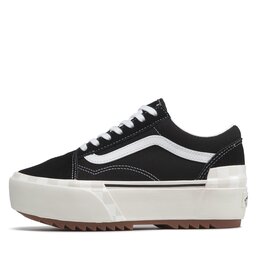 

Кросівки Vans Old Skool Stacked VN0A4U155ZN1 (Suedecanvas)Blkblncdblnc, Чорний
