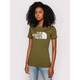 The North Face Marškinėliai The North Face Easy Tee NF0A4T1Q37U1 Military Olive