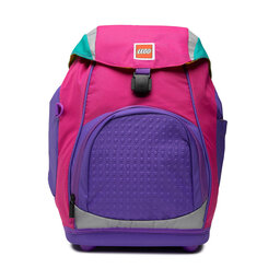 LEGO Mochila LEGO Nielsen School Bag 20193-2108 LEGO® Pink/Purple