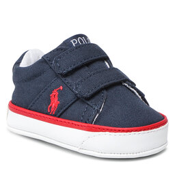 Polo Ralph Lauren Sneakersy Polo Ralph Lauren Sayer Ez RL100636 Navy/Red