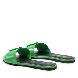 

Шльопанці Calvin Klein Jeans Flat Sandal Slide Mg Met YW0YW01348 Classic Green 0IA, Зелений