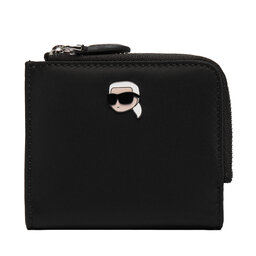 KARL LAGERFELD Denarnica KARL LAGERFELD A4W32012 Črna