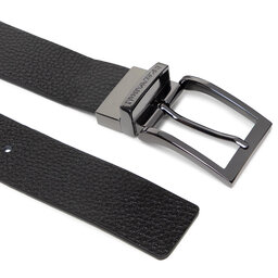 

Чоловічий ремінь Emporio Armani Y4S195 YLO8J 81972 Black/Grey, Чорний