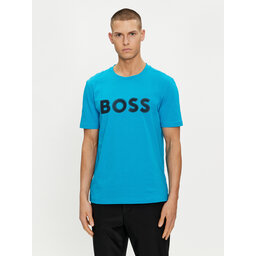 BOSS Boss Marškinėliai 50512866 Mėlyna Regular Fit