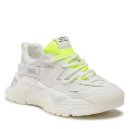 Steve Madden Sneakers Steve Madden Kingdom Sneaker SM11002519 SM11002519-196 White/Sil