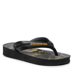 Havaianas Flip flop Havaianas Kids Max Herois 41303029798 Black/Black/Citr