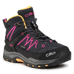 CMP Παπούτσια πεζοπορίας CMP Kids Rigel Mid Trekking Shoe Wp 3Q12944 Antracite/Bouganville 54UE