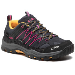 CMP Παπούτσια πεζοπορίας CMP Kids Rigel Mid Trekking Shoe Wp 3Q54554J Antracite/Bouganville 54UE
