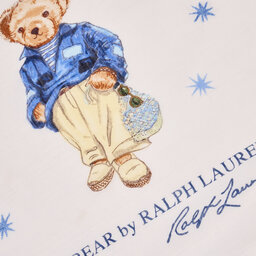 

Хустка Polo Ralph Lauren 455909255001 Cream/Blue, Білий