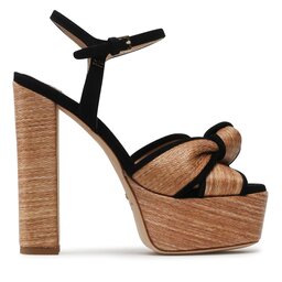 

Босоніжки Elisabetta Franchi SA-64B-32E2-V580 Paglia/Nero BD9, Бежевий