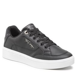Tommy Hilfiger Sneakers Tommy Hilfiger Essential Th Court Sneaker FW0FW06601 Black BDS