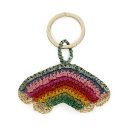 

Брелок Manebi Rainbow Keyring V 2.0 Kr Rainbow Natural Raffia, Кольоровий