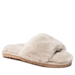 Mou Tofflor Mou Sheepskin Fur Slide Slipper FW161001L Sand