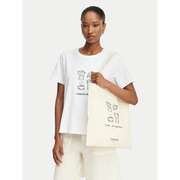 Marella Marella T-Shirt Emme by Marella Gola 2615971072 Creme Regular Fit