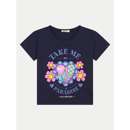 Billieblush Billieblush Póló U20647 Sötétkék Regular Fit