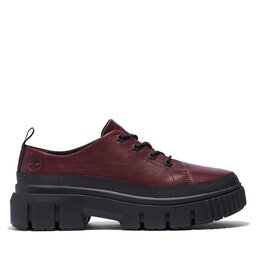 

Снікерcи Timberland Greyfield Leather Ox TB0A5ZECC601 Burgundy Full Grain, Бордовий