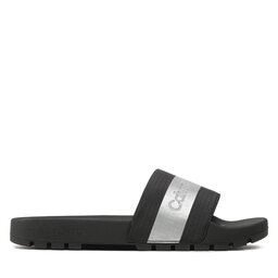 

Шльопанці Calvin Klein Jeans Truck Slide Refl YM0YM00733 Black/Raflective Tape BEH, Чорний