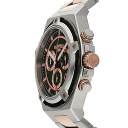 

Годинник Roamer Tempomaster Chrono 221837 49 75 20 Green/Rose Gold/Silver, Срібний