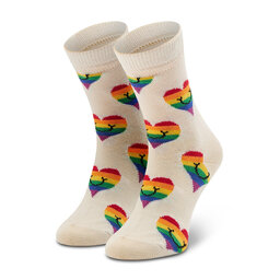 Happy Socks Calcetines altos para niño Happy Socks KPRS01-1300 Blanco