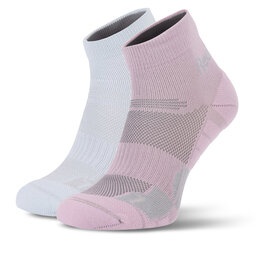 Reebok Set di 2 paia di calzini corti unisex Reebok R0396-SS24 (2-pack) Multicolore