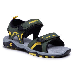 KangaRoos Sandaler KangaRoos K-Mont 18729 000 8504 Olive/Sun Yellow 1