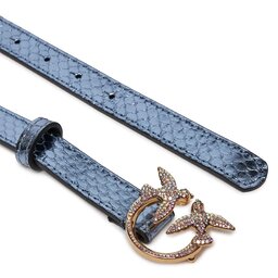 

Жіночий ремінь Pinko Love Berry H2 Belt . 20222 PKGL 100143.A0SY Light Blue E57U, Голубий