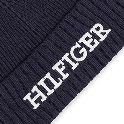

Шапкa Tommy Hilfiger Monotype Beanie AM0AM11737 Space Blue DW6, Cиній