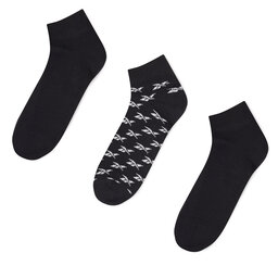 

Набір 3 пар низьких шкарпеток unisex Reebok CL FO Ankle Sock 3P GG6675 Чорний