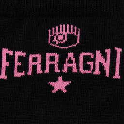 

Високі жіночі шкарпетки Chiara Ferragni 74SB0J04 Black, Чорний