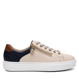 Rieker Sneakersy Rieker L59A1-60 Beżowy
