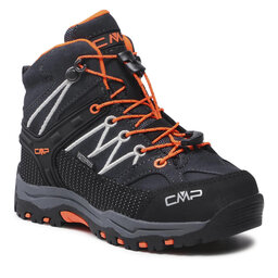 CMP Botas de montaña CMP Rigel Mid Trekking Shoe Wp 3Q12944 Antracite/Flash Orange 47UG