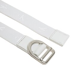 

Жіночий ремінь Calvin Klein Jeans D-Ring Slider Webbing Belt 30mm K60K610359 PSX, Білий