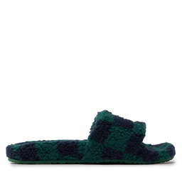 

Тапочки Tommy Jeans Flag Slipper EM0EM01097 Dark Turf Green L6O, Зелений