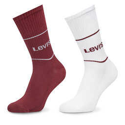 Levi's® 2 pár hosszú szárú unisex zokni Levi's® 37157-1121 Színes