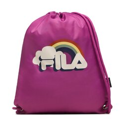 Fila Maišo tipo kuprinė Fila Bohicon Rainbow Small Sport Drawstring Backpack FBK0018 Purple Orchid 40042