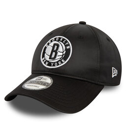 New Era Kepurė su snapeliu New Era Nba Satin 920 Nets 60434968 Juoda