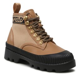 KARL LAGERFELD Туристически oбувки KARL LAGERFELD KL42533 Toffee Lthr & Textile