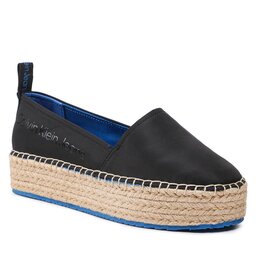 Calvin Klein Jeans Espadrillos Calvin Klein Jeans Flatform Espadrille Soft Ny YW0YW00989 Black BDS