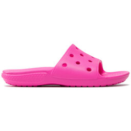 

Шльопанці Crocs Classic Crocs Slide 206396 Electric Pink, Рожевий
