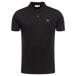 Lacoste Lacoste Polo DH2050 Μαύρο Regular Fit
