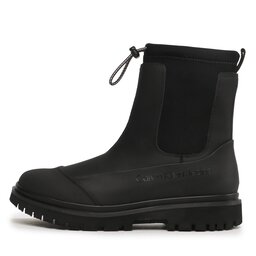 

Ботильйони Calvin Klein Jeans Chunky Combat Chelsea Boot Rub YW0YW01065 Triple Black BEH, Чорний
