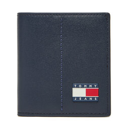 Tommy Jeans Nagyméretű férfi pénztárca Tommy Jeans Tjm Heritage Leather Cc & Coin AM0AM13408 Sötétkék