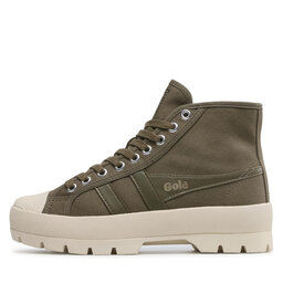 

Черевики туристичні Gola Coaster Peak High CLB092 Khaki/Off White, Зелений