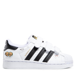 

Взуття adidas Superstar Cf C FZ0615 Ftwwht/Cblack/Goldmt, Білий