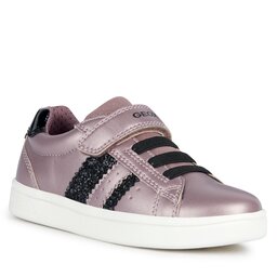 Geox Sneakers Geox J Djrock Girl J354ME 0NFEW C8F9B M Dk Pink/Black