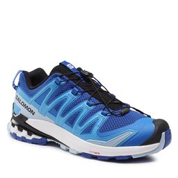 Salomon Chaussures de trekking Salomon Xa Pro 3D V9 L47272100 Surf The Web/Ibiza Blue/White
